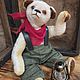 Lukas (Лукас) 30 см. Мишки Тедди. Natalibears. Ярмарка Мастеров.  Фото №6