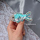 Fish brooch embroidered with beads. Brooches. vettochka. Online shopping on My Livemaster.  Фото №2