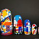 Matryoshka Chagall - Malevich. Dolls1. color of magic. Online shopping on My Livemaster.  Фото №2
