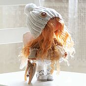 Интерьерная текстильная кукла