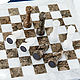 Order Chess made of stone 'Arter Carthage' gray marble 30. H-Present more, than a gift!. Livemaster. . Chess Фото №3