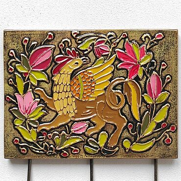 Для дома и интерьера ручной работы. Ярмарка Мастеров - ручная работа Настенная вешалка  в прихожую. Крючки для ключей. Handmade.