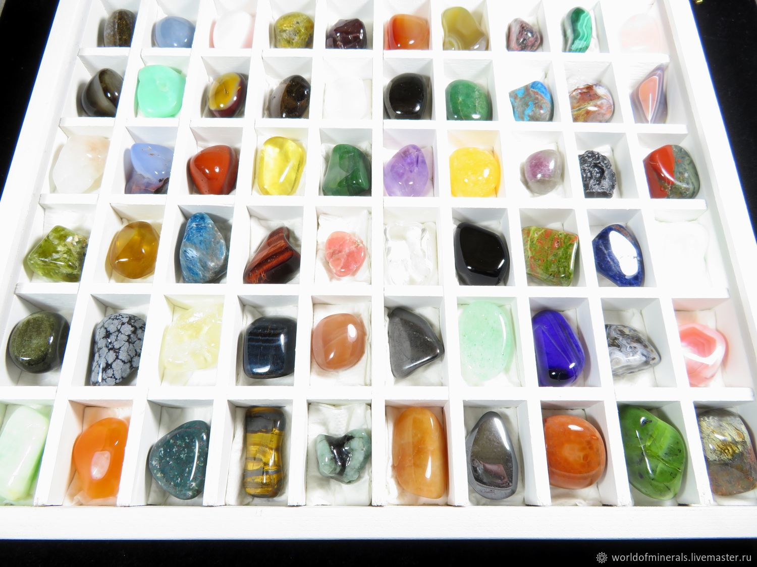 Камни мира коллекция минералов 56
