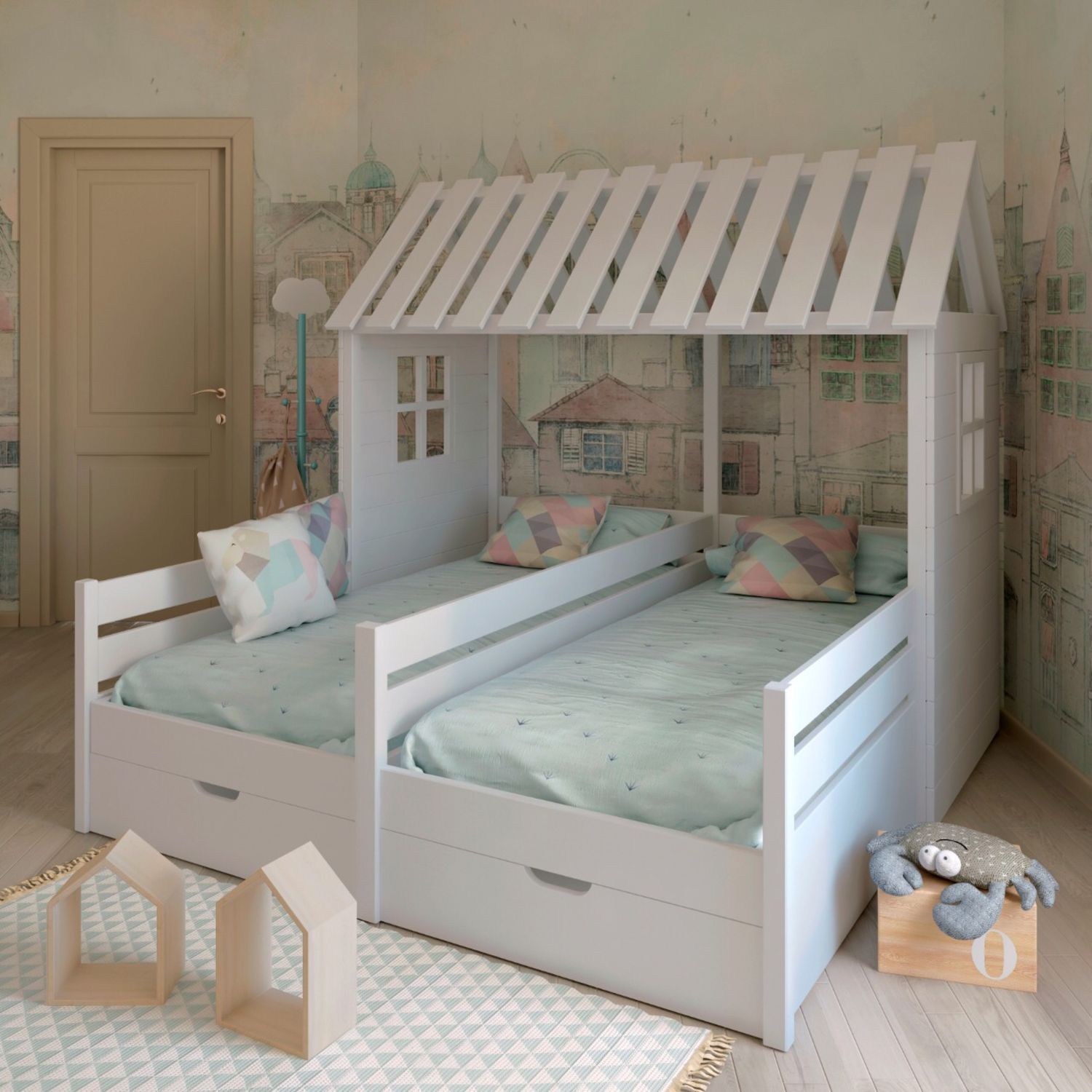 Детские кровати и шкафы для мальчиков