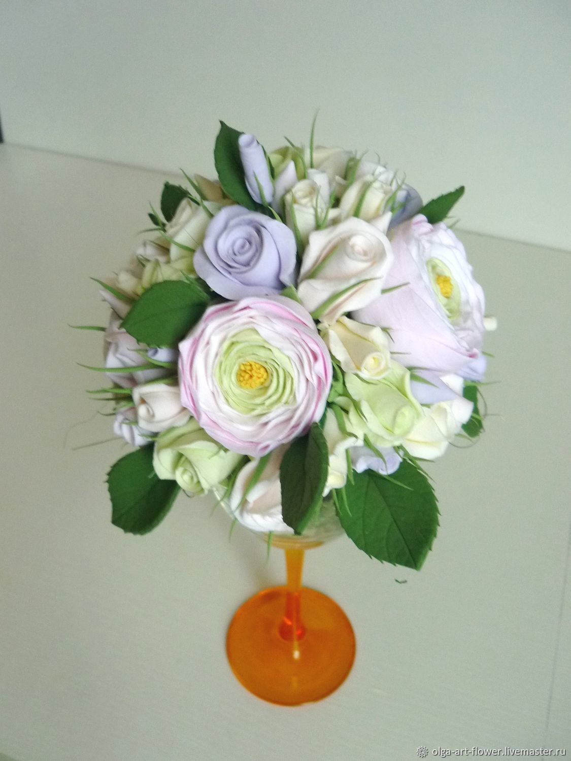 A Bouquet Of Polymer Clay In Fuzhere4 Miniature Flowers A Bouquet Of Polymer Clay In Fuzhere4