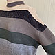 Свитер "Color block" с кашемиром. Свитеры. FAVORITE KNITWEAR (Наталья). Интернет-магазин Ярмарка Мастеров.  Фото №2