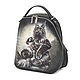 Leather backpack' Hippo Cat'. Backpacks. Pelle Volare. Online shopping on My Livemaster.  Фото №2