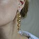Long Ball Earrings. Fashion accessory for ears, Earrings, Moscow,  Фото №1