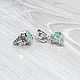 Aquamarine (earrings and ring) (1107). Jewelry Sets. The Precious Casket. Online shopping on My Livemaster.  Фото №2