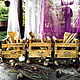 Заказать Box with handle / Wooden box for flowers / box for small things / rustic. Bakabawood. Ярмарка Мастеров. . Decor Фото №3