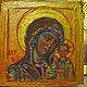 Order Holy Theotokos of Kazan painted box. Firinne. Livemaster. . Icons Фото №3