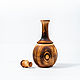 Wooden decanter made of Siberian cedar GR3. Shot Glasses. ART OF SIBERIA. My Livemaster. Фото №5