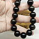 Obsidian beads Starry Night 54 cm. Beads2. Selberiya shop. My Livemaster. Фото №4