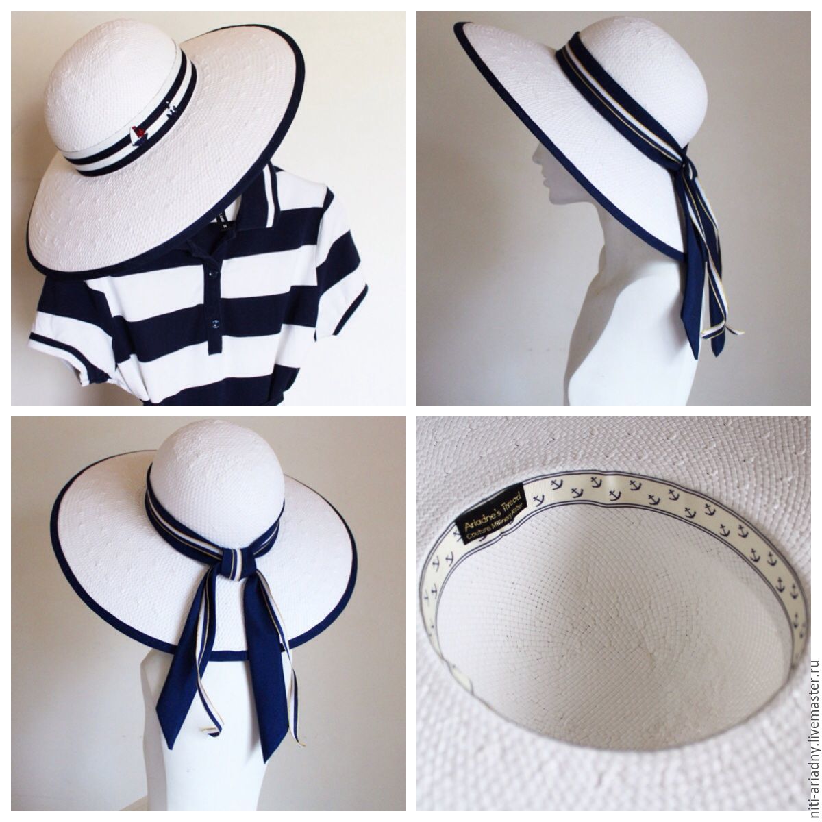 Детская шляпка "Маленькая леди" – заказать на Ярмарке Мастеров ...