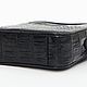 Сумка через плечо мужская из кожи крокодила IMA0828B4. Мужская сумка. CrocShop товары из экзотической кожи. Ярмарка Мастеров.  Фото №8