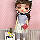 Кукла Блайз Blythe Doll Custom Ooak. Кукла Кастом. Anastaskot. Ярмарка Мастеров.  Фото №5