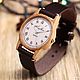 Wooden watches, women's watches, beech, 03R3530BB. Watches. Phoenix Tree - wooden watches. Online shopping on My Livemaster.  Фото №2