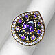 Order Ring 'Isabel' with amethysts. dobrivolshebnik (dobrivolshebnik). Livemaster. . Rings Фото №3