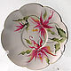 Decorative vase with painted double smear 'Orchid', Single Tea Sets, ,  Фото №1