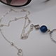 Necklace pendant for glasses with agate. Chain for glasses. Handmade Jewelry. Online shopping on My Livemaster.  Фото №2