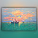 Magical Sunset! Oil. 40 by 60 cm. Pictures. Svetiten. Online shopping on My Livemaster.  Фото №2