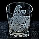 Order Tiger. A glass of whiskey. ArtGraving. Livemaster. . Water Glasses Фото №3