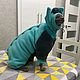 Cat clothes Jumpsuit fur coat 'Teplushka 3', Pet clothes, Biisk,  Фото №1