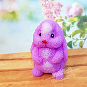 Косметика ручной работы handmade. Livemaster - original item Cute bunnies symbol of 2023 new year. Handmade.