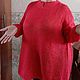 Яркий джемпер из качественного мохера Уютное тепло. Джемперы. Вязание для детей от Лоры (на заказ). Ярмарка Мастеров.  Фото №4