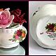 Винтаж: Ваза фарфоровые розы цветы фарфор Royal Albert Англия 31. Вазы винтажные. ВИНТАЖНЫЙ ПРОМЕНАД. Ярмарка Мастеров.  Фото №6