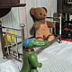 antique doll bed, Vintage toy, Ekaterinburg,  Фото №1