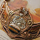 "Hvit Drage" колье. Колье. Julia Chernopazova Art Jewelry. Ярмарка Мастеров.  Фото №4