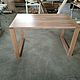Dining table made of oak 800h1400 mm. Tables. aleksej-ixw. My Livemaster. Фото №4