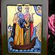 Saints Peter and Fevronia of Murom.Family icon. Icons. Peterburgskaya ikona.. Ярмарка Мастеров.  Фото №5