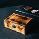Подарочный деревянный короб для рюмок (стопок). PK50, Подарочные боксы, Новокузнецк,  Фото №1