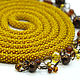 Lariats long beads Amber autumn, Lariats, Moscow,  Фото №1