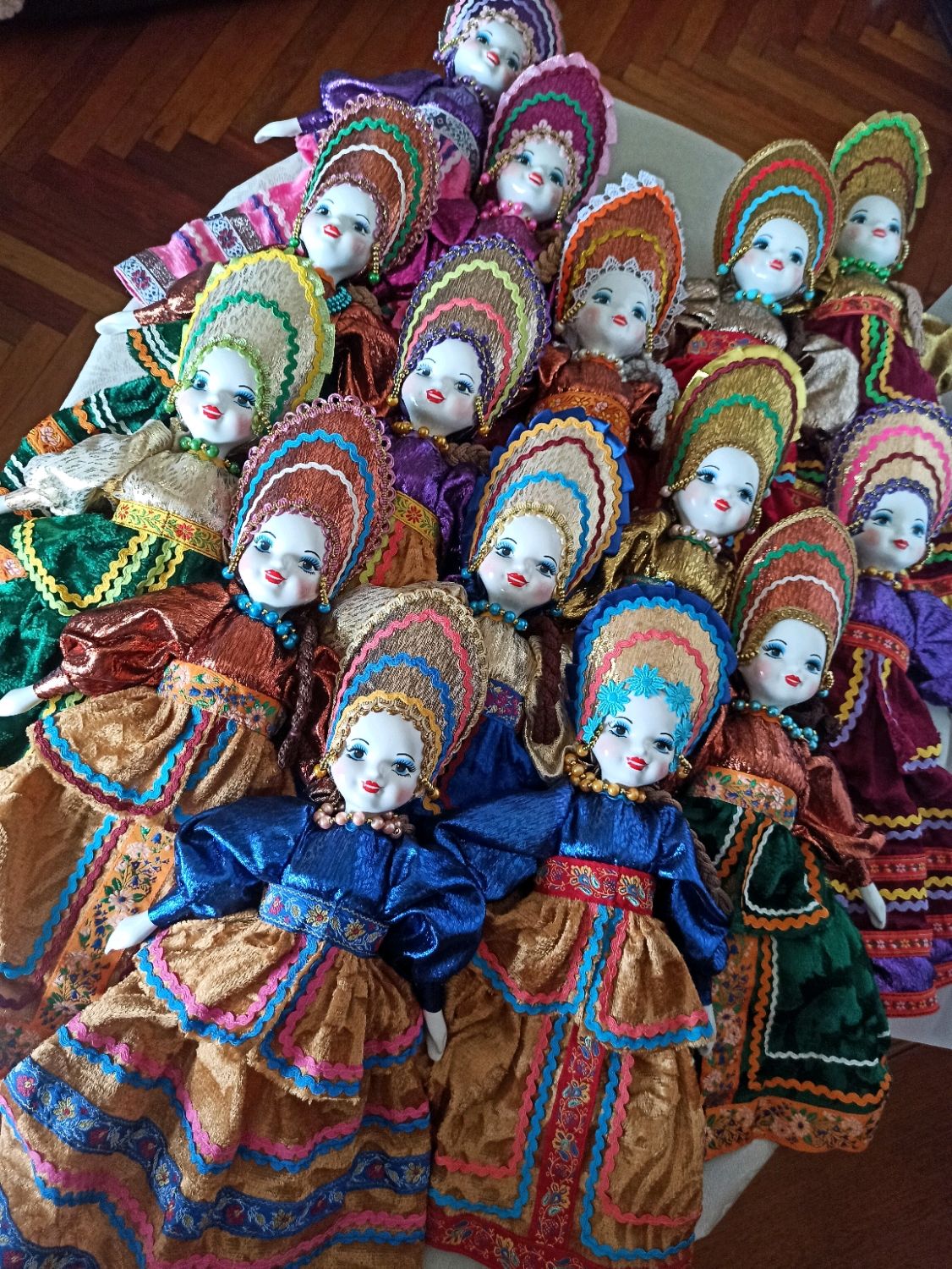 Русская сувенирная традиционная кукла 50 см – купить онлайн на Ярмарке ...