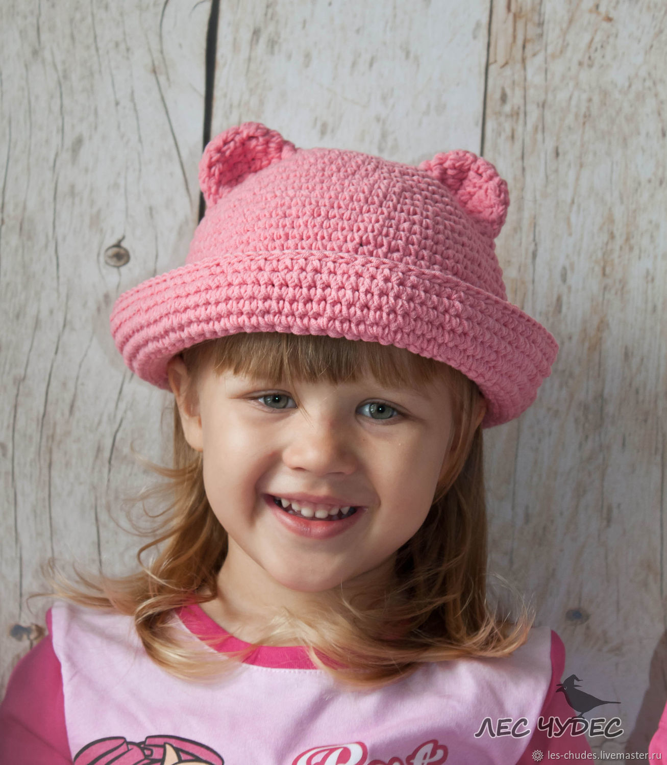 Детская шляпка с ушками "Мишутка" в интернет-магазине на Ярмарке ...
