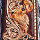 Cover for documents with an embossed wolf. Cover. Finist (tisneniekozhi). My Livemaster. Фото №6