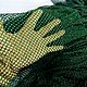 Order Mesh with rhinestones. emerald. MMonro (MMonro). Livemaster. . Fabric Фото №3