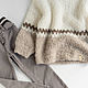 Джемпер букле с геометрическим узором, р. 98. Свитеры и джемперы. VA kids knitwear. Интернет-магазин Ярмарка Мастеров.  Фото №2
