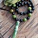 Order Rosary of jade and agate. next25. Livemaster. . Rosary Фото №3