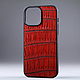 Case for any iPhone model made of crocodile skin IMA8002OB. Case. CrocShop. Online shopping on My Livemaster.  Фото №2