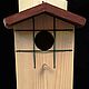 Birdhouse handmade ' Mocha'. Bird feeders. Art bird feeder. My Livemaster. Фото №5
