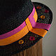 Канотье РИО. Шляпы. Лидия Бондарева (Right Hats). Ярмарка Мастеров.  Фото №6