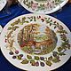 Винтаж: Coalport.Тарелка.Времена года в лесу.Woodlands Seasons. Тарелки винтажные. Антик.Декор.Винтаж. Ярмарка Мастеров.  Фото №6