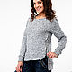 Order Sweatshirt 'Light grey'. BORMALISA. Livemaster. . Jumpers Фото №3