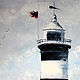 North sea lighthouse oil painting. Pictures. positive picture Helena Gold. My Livemaster. Фото №4