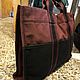 Двухцветная сумка-тоут Fourre Tout GM Unisex от Hermes. Сумка-тоут. Chic bags. Интернет-магазин Ярмарка Мастеров.  Фото №2