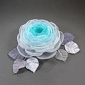 Украшения handmade. Livemaster - original item Windy Rose Brooch - Handmade flower made of fabric. Handmade.